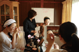 メイクレッスン風景