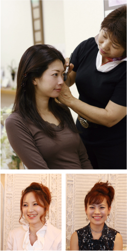 メイクレッスン風景